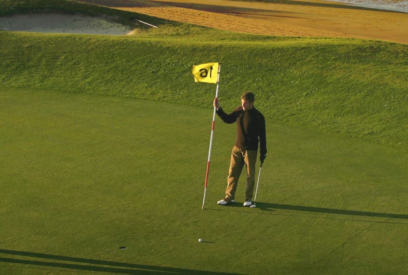 Golfers in Calvados