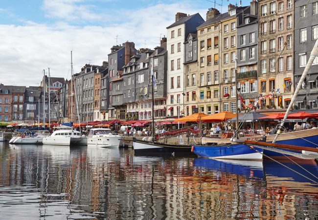 Pleasure boating, Honfleur in Calvados