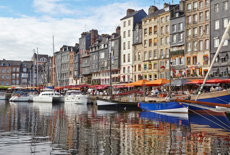 Pleasure boating, Honfleur in Calvados