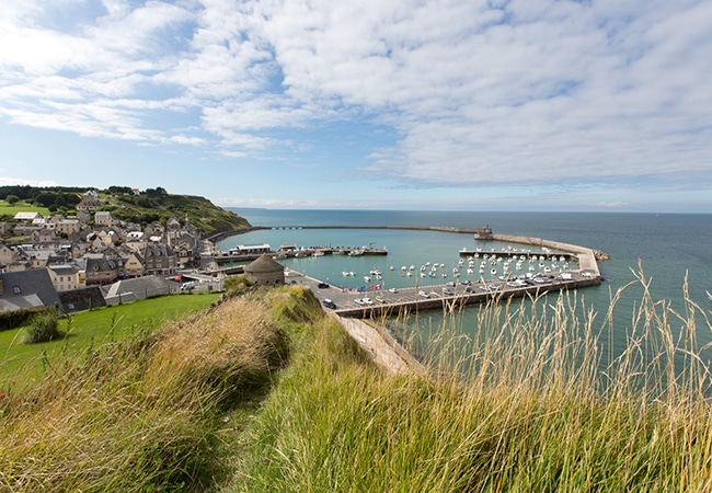 Port en Bessin in Calvados