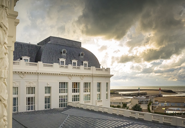 View of the casino in Trouville sur mer