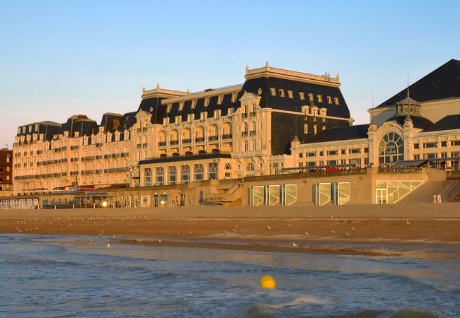 View of the Grand Hôtel de Cabourg in Calvados