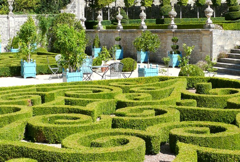 Park and garden in Bessin in Calvados