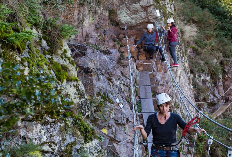 Via ferrata in Clecy