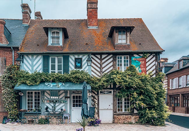 Maison normande à colombage