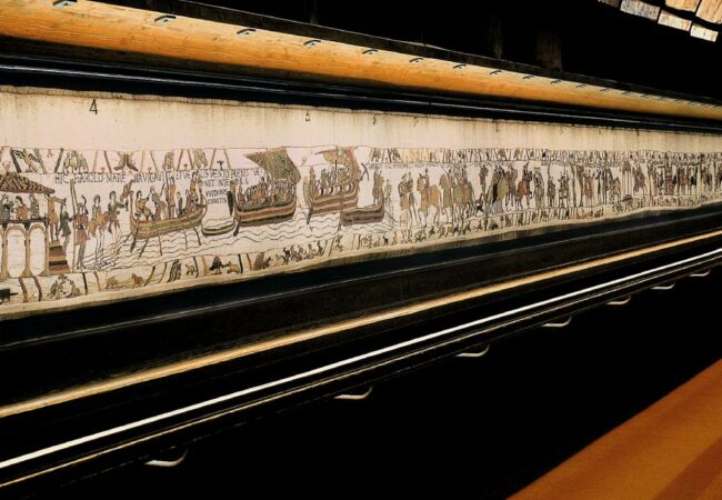 Fresque tapisserie de Bayeux