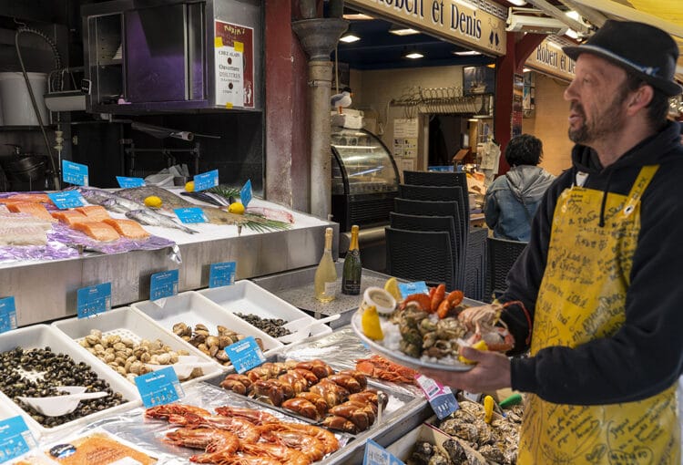 Marché aux poissons de Trouville